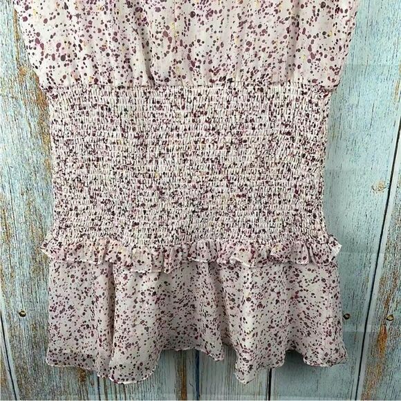 AQUA Smocked Mini Dress - 100%
Exclusive - Picture 5 of 7